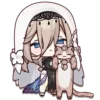Стикер 9 😘 Набор эмоджи по игре «Honkai Impact 3rd»