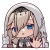 Стикер 3 😘 Набор эмоджи по игре «Honkai Impact 3rd»