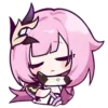 Стикер 28 😘 Набор эмоджи по игре «Honkai Impact 3rd»