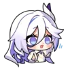 Стикер 26 😏 Набор эмоджи по игре «Honkai Impact 3rd»