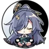 Стикер 39 😏 Набор эмоджи по игре «Honkai Impact 3rd»