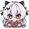 Стикер 51 😏 Набор эмоджи по игре «Honkai Impact 3rd»