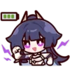 Стикер 9 😏 Набор эмоджи по игре «Honkai Impact 3rd»
