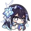 Стикер 14 😏 Набор эмоджи по игре «Honkai Impact 3rd»