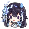 Стикер 13 😏 Набор эмоджи по игре «Honkai Impact 3rd»