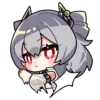 Стикер 32 😏 Набор эмоджи по игре «Honkai Impact 3rd»