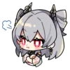 Стикер 29 😏 Набор эмоджи по игре «Honkai Impact 3rd»
