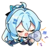 Стикер 20 😏 Набор эмоджи по игре «Honkai Impact 3rd»