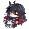 Стикер 17 😏 Набор эмоджи по игре «Honkai Impact 3rd»