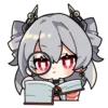 Стикер 30 😏 Набор эмоджи по игре «Honkai Impact 3rd»