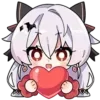Стикер 50 😏 Набор эмоджи по игре «Honkai Impact 3rd»
