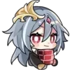 Стикер 40 😏 Набор эмоджи по игре «Honkai Impact 3rd»