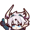 Стикер 3 😏 Набор эмоджи по игре «Honkai Impact 3rd»