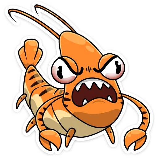 🤬 Стикер «Shrimp» для Telegram
