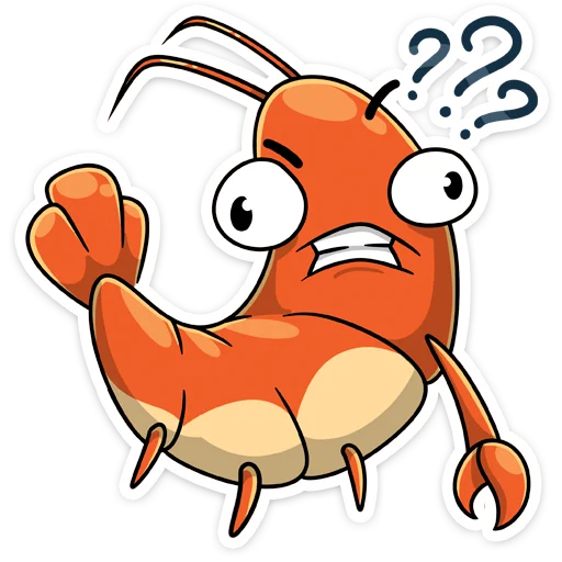 🤨 Стикер «Shrimp» для Telegram