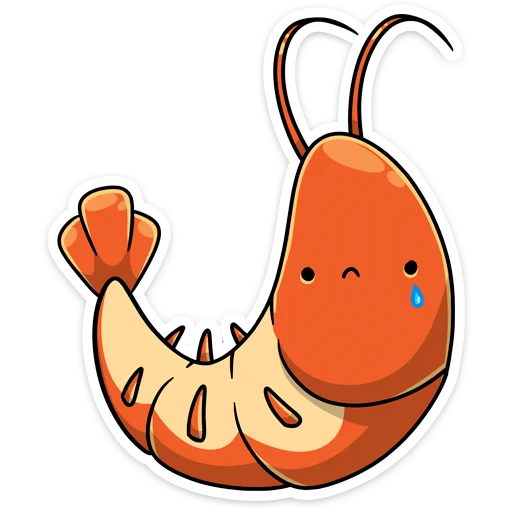 😢 Стикер «Shrimp» для Telegram