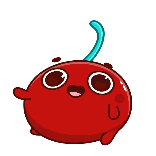 👋 Стикер «Hi cherry» для Telegram