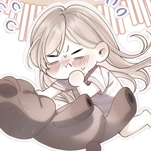 🍡 Стикер «Hidden love» для Telegram