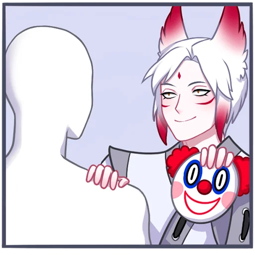 🤡 Стикер «Хидэ без надписей» для Telegram