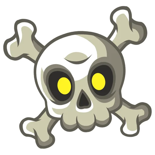 ☠️ Стикер «Hide Online» для Telegram