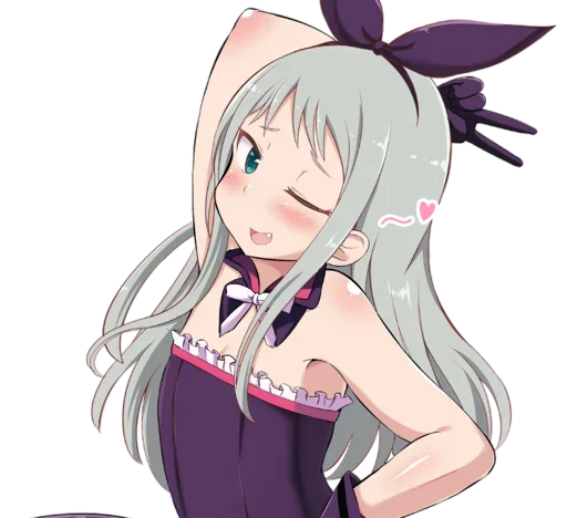 😳 Стикер «Hideri Kanzaki» для Telegram