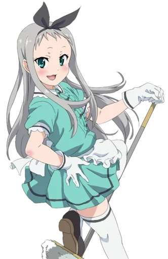 😍 Стикер «Hideri Kanzaki» для Telegram
