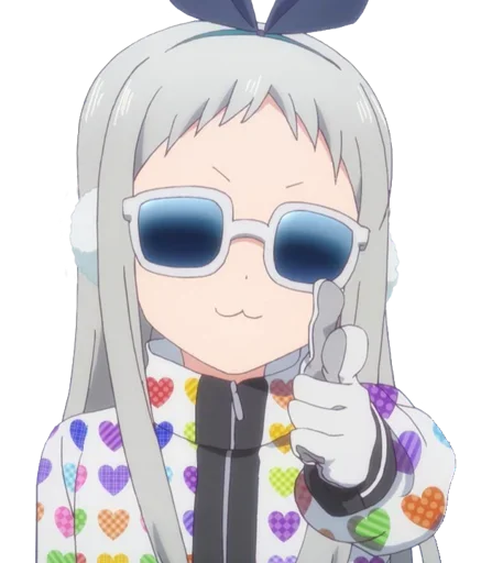 😍 Стикер «Hideri Kanzaki» для Telegram