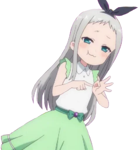 😍 Стикер «Hideri Kanzaki» для Telegram