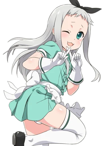😳 Стикер «Hideri Kanzaki» для Telegram
