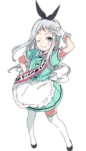 😍 Стикер «Hideri Kanzaki» для Telegram