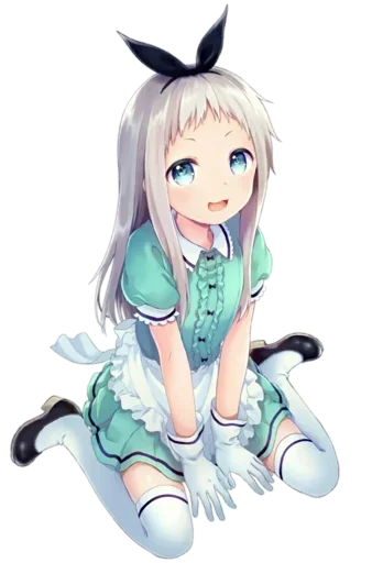 😍 Стикер «Hideri Kanzaki» для Telegram