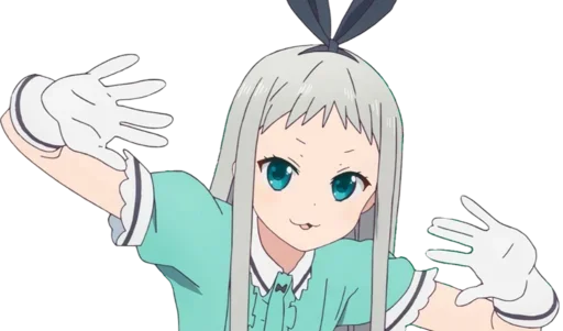 😍 Стикер «Hideri Kanzaki» для Telegram