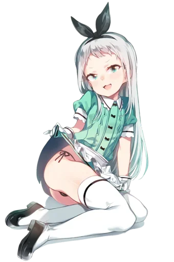 😍 Стикер «Hideri Kanzaki» для Telegram