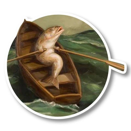 🐟 Стикер «Огонь истории / Flames of History» для Telegram