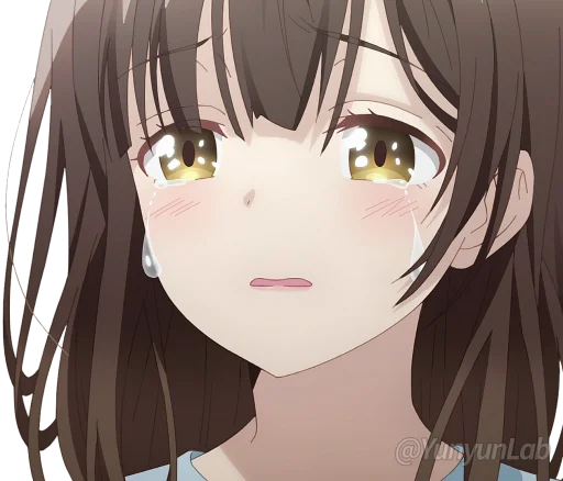 😭 Стикер «Hige wo Soru. Soshite Joshikousei wo Hirou.» для Telegram