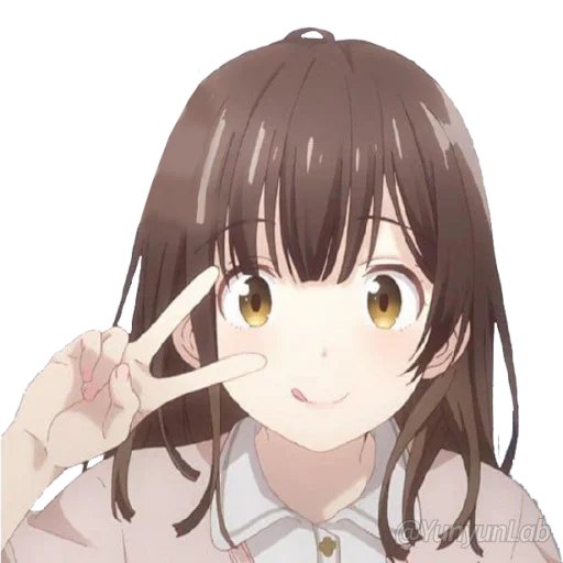 ✌️ Стикер «Hige wo Soru. Soshite Joshikousei wo Hirou.» для Telegram