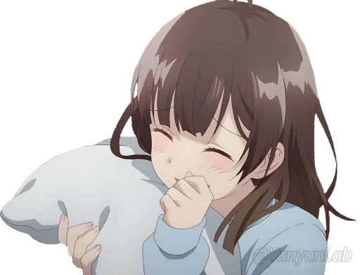 😂 Стикер «Hige wo Soru. Soshite Joshikousei wo Hirou.» для Telegram