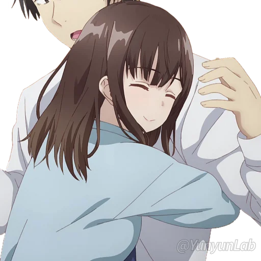 🥰 Стикер «Hige wo Soru. Soshite Joshikousei wo Hirou.» для Telegram