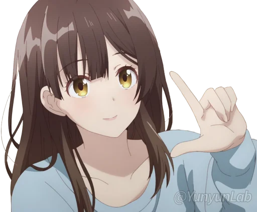 👆 Стикер «Hige wo Soru. Soshite Joshikousei wo Hirou.» для Telegram