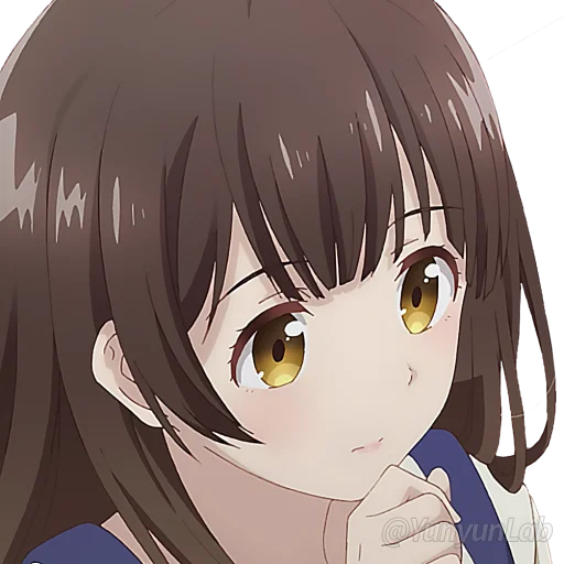 🤔 Стикер «Hige wo Soru. Soshite Joshikousei wo Hirou.» для Telegram