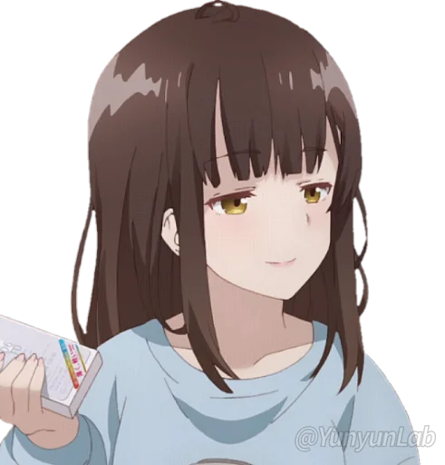 😏 Стикер «Hige wo Soru. Soshite Joshikousei wo Hirou.» для Telegram