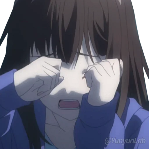 😭 Стикер «Hige wo Soru. Soshite Joshikousei wo Hirou.» для Telegram