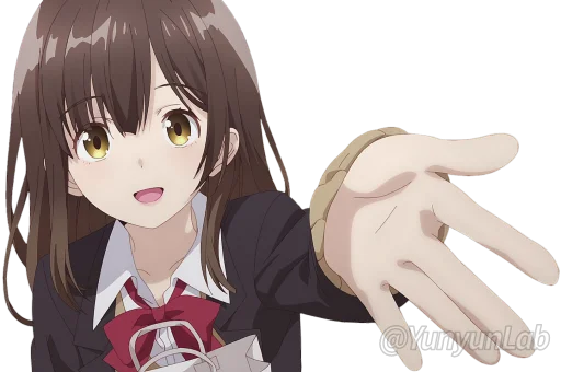 👋 Стикер «Hige wo Soru. Soshite Joshikousei wo Hirou.» для Telegram