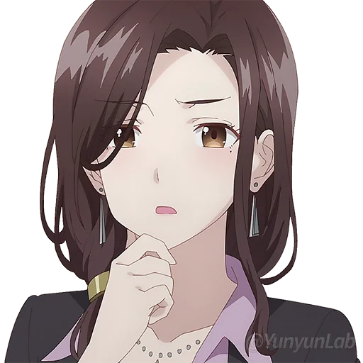 🤔 Стикер «Hige wo Soru. Soshite Joshikousei wo Hirou.» для Telegram