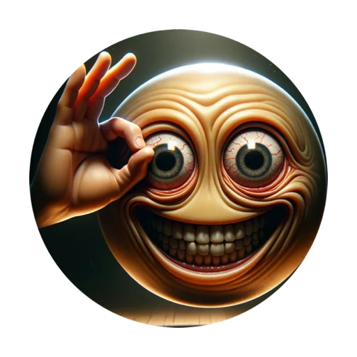 🫡 Стикер «High on Cringe В ярости» для Telegram