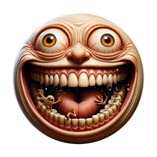 🤣 Стикер «High on Cringe В ярости» для Telegram