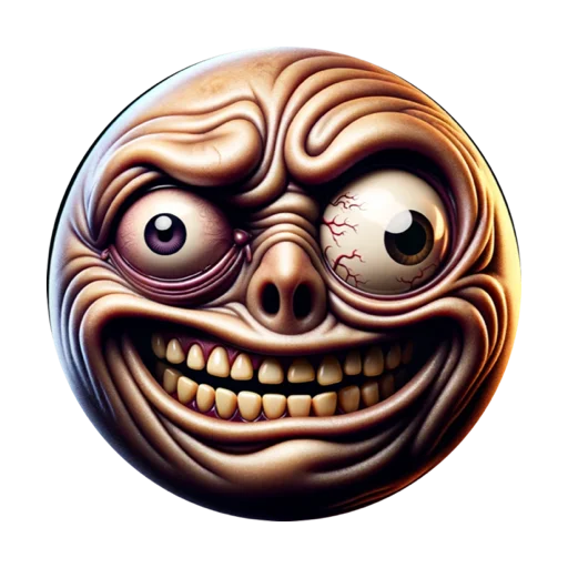 🫣 Стикер «High on Cringe В ярости» для Telegram
