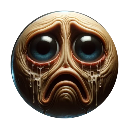 😭 Стикер «High on Cringe В ярости» для Telegram