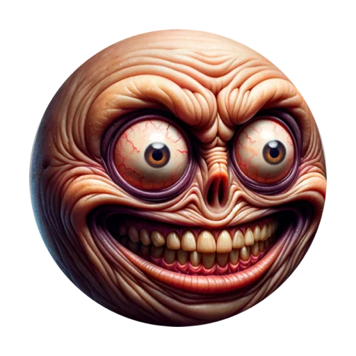 🤔 Стикер «High on Cringe В ярости» для Telegram