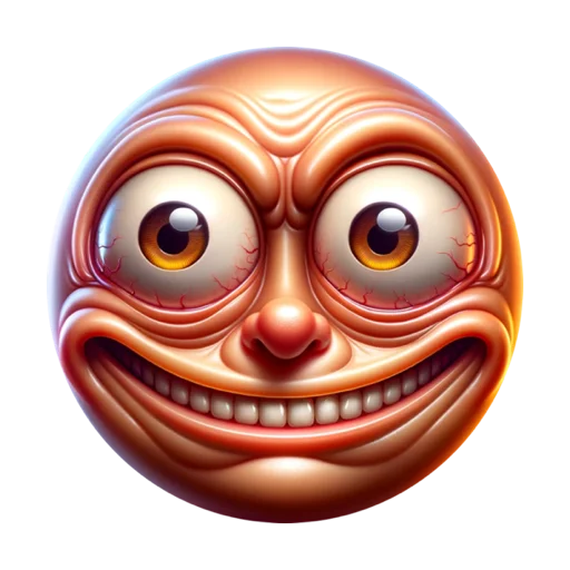 😬 Стикер «High on Cringe В ярости» для Telegram